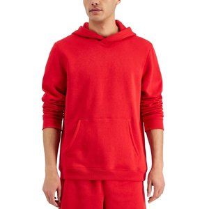 Id Ideology Men's Solid Fleece Hoodie Licorice Red Size Small NWT I713AFA